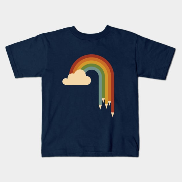 Nature's Palette Kids T-Shirt by slugbunny